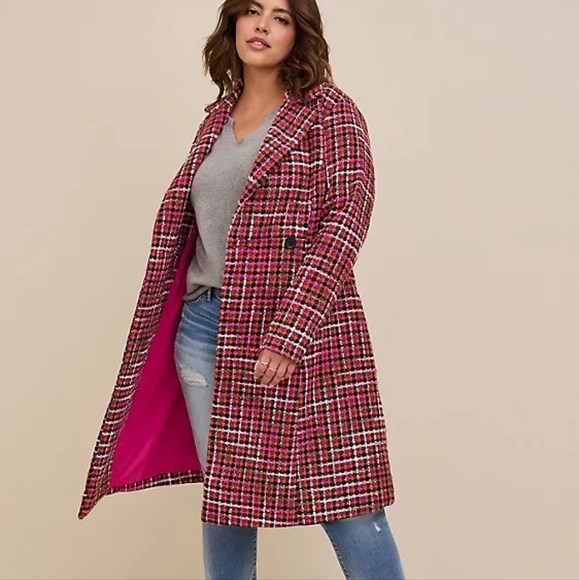 torrid Jackets & Blazers - Torrid boucle coat